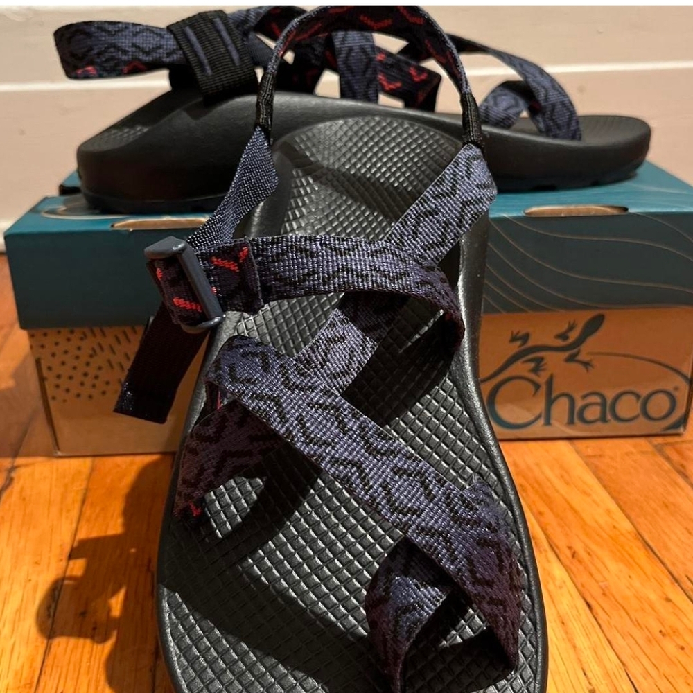 Chaco Black Outdoor Sandals with Adjustable Straps